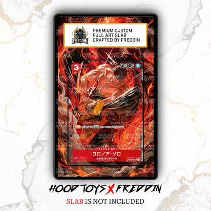 Roronoa Zoro [Alternate Art] OP01-025 | FREDDIN Full Art Slab