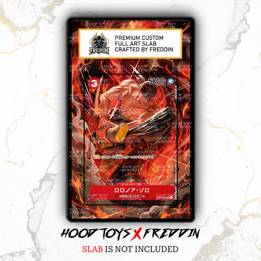 Roronoa Zoro [Alternate Art] OP01-025 | FREDDIN Full Art Slab