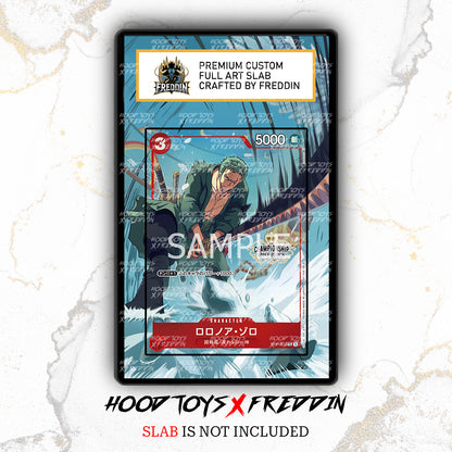 Roronoa Zoro [Treasure Cup] ST01-013 | FREDDIN Full Art Slab